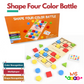 Shape Four Color Battle Wooden