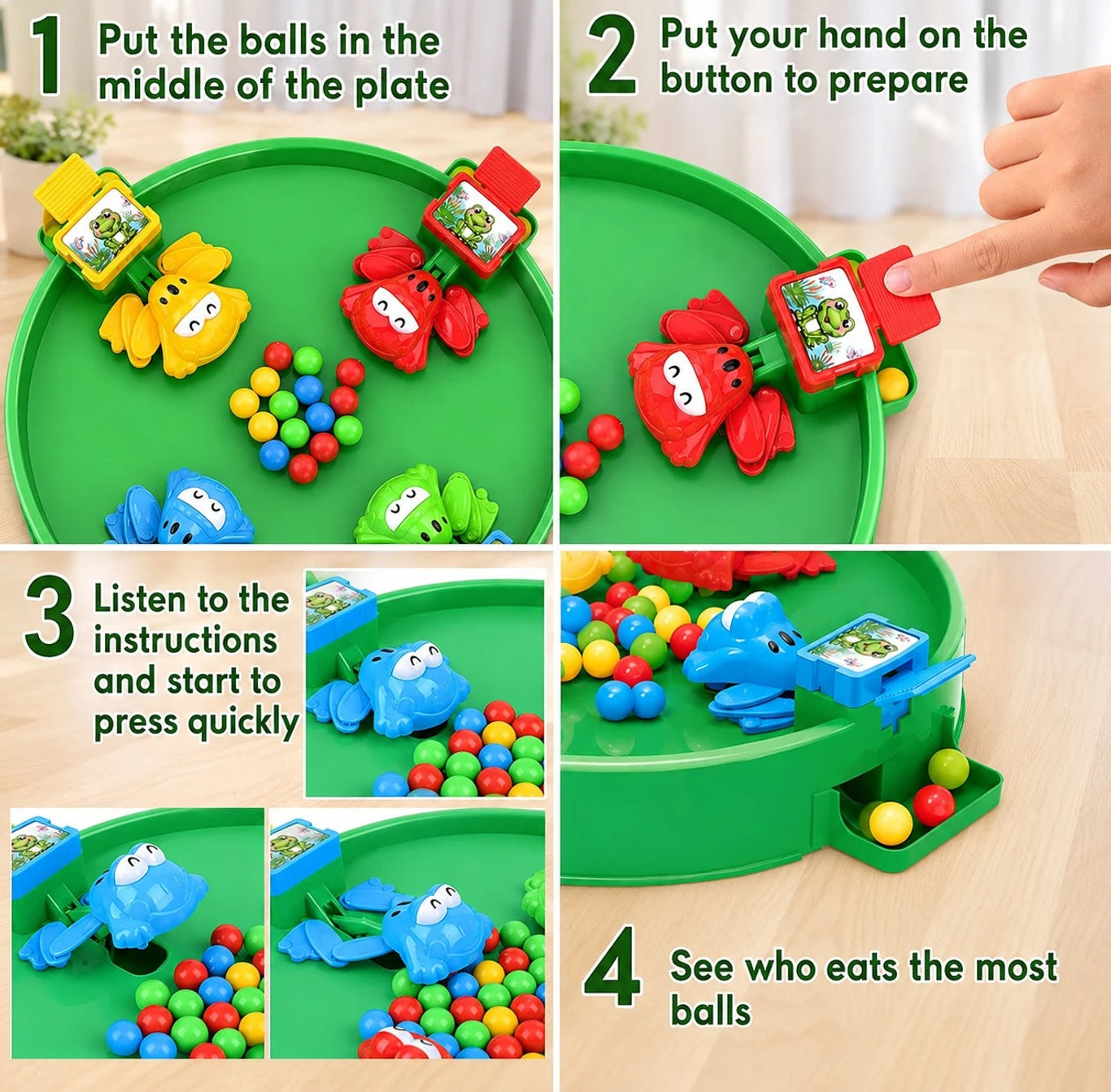 Feeding Frog Game 812A MAS KIDZ