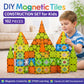 DIY Magnetic Tiles 102 pieces MAS KIDZ