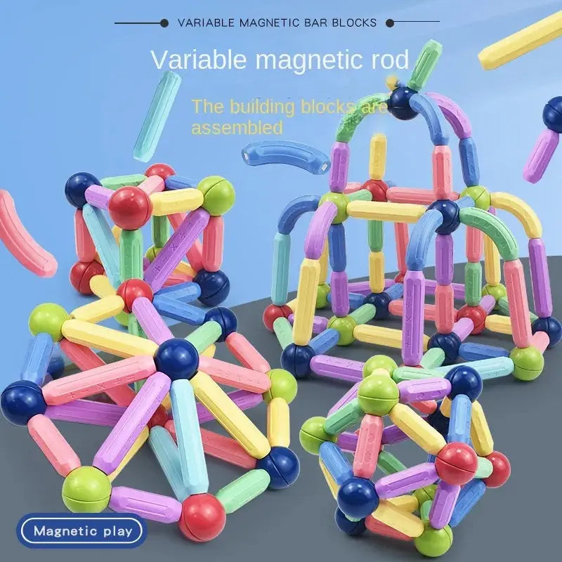 Magnetic Rookie Rods Magnetic Bar Blocks 25 pieces Magnetic Rods Toy NO 351-1 Magnetic Stic ...