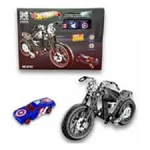 Allow Metal Venom Chopper Motorcycle 8702 Meccano MAS KIDZ