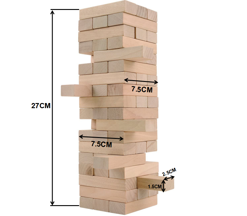 Jenga Stacking Game