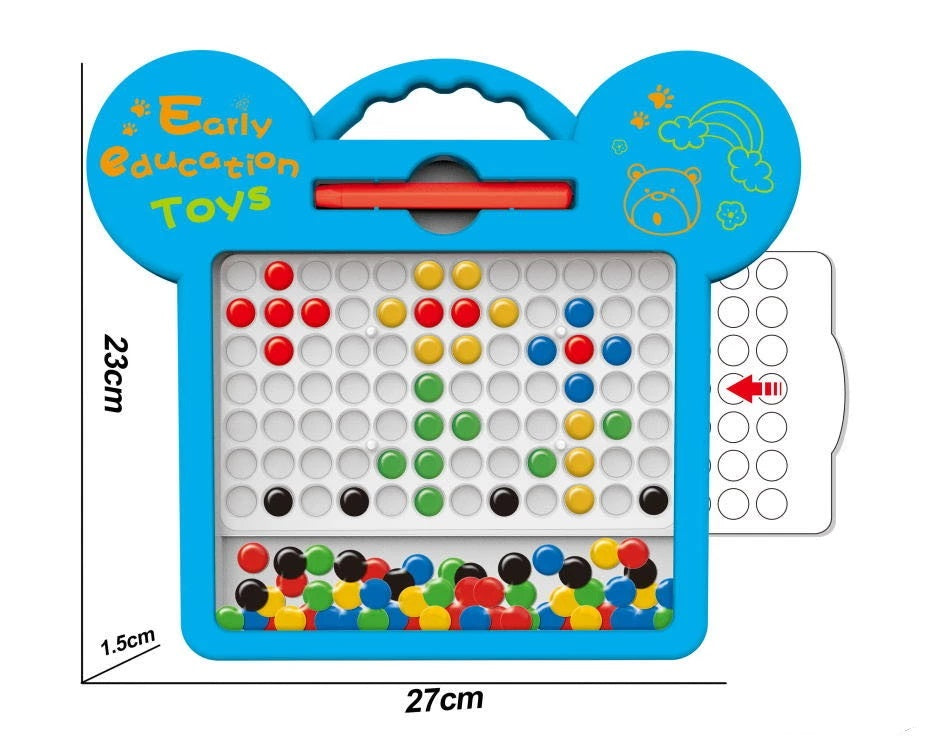 Magnetic Drawing Board Button Bead TSQ-38