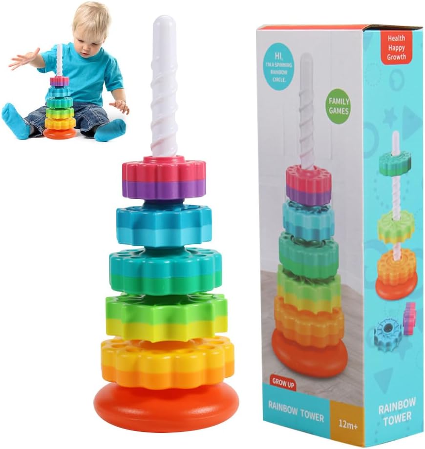 Rainbow Tower Spinning 5 ring 31403