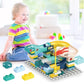 Blocks Variable Sliding 66 pieces 6688-91A Lego Marble Run