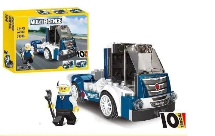 Decool Multificence 31016 Heavy Truck Lego 10 model in 1 maskidz-3dm