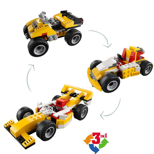 Architect Bricks Toys Lego Super Racer 3 Model in 1 code no 3106