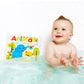 Baby Bath Books Waterproof Floating Toy Soft PVC Non-Toxic Early Learning Bath Time Fun