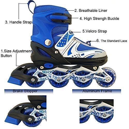Inline Skates Without Safety Gears