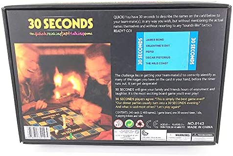 30 SECONDS Board Game Senior No 0143