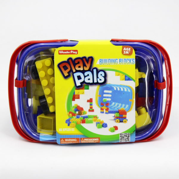 Play Pals Blocks in a Bucket