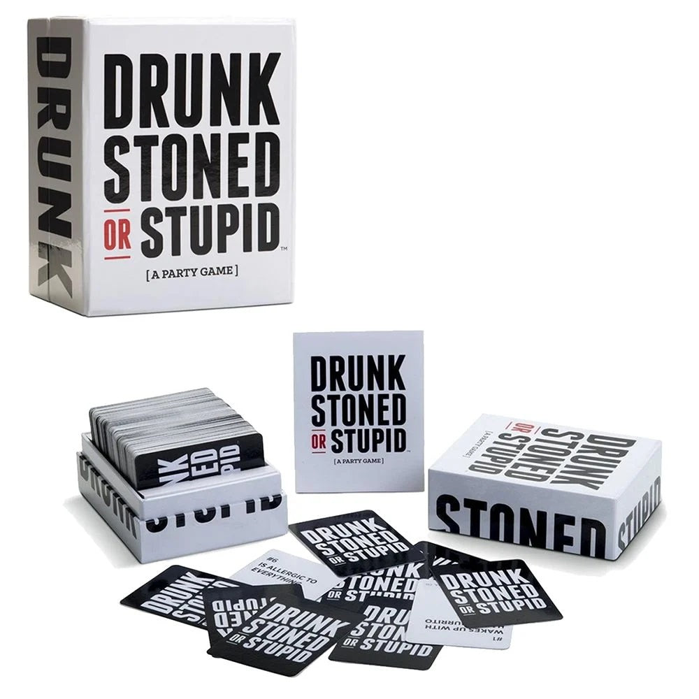 Drunk Stone Or Stupid 0162E A Party Game Card Game MAS KIDZ