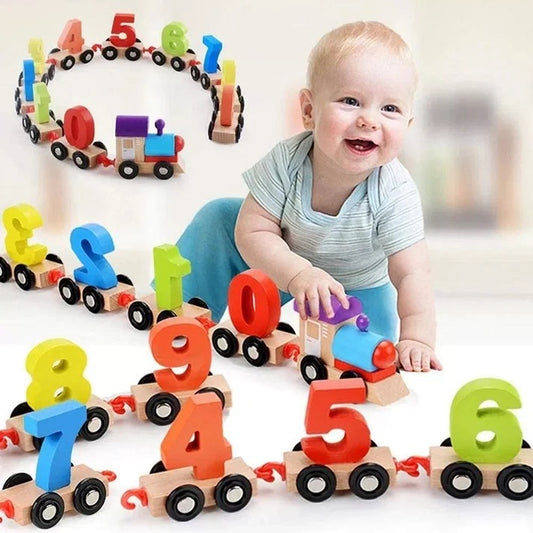 Digital Small Wooden Train maskidz-3dm