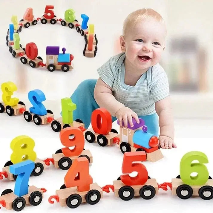 Digital Small Wooden Train maskidz-3dm