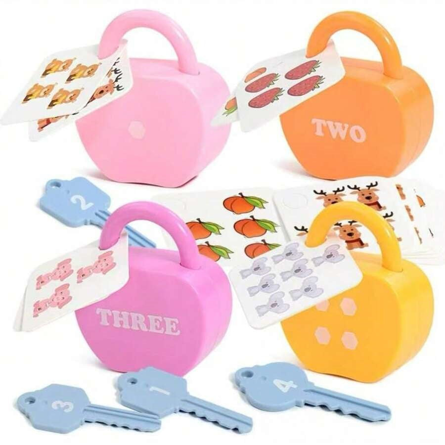 Alphanumeric Learning Lock Toy 206 MAS KIDZ