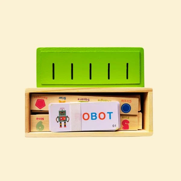 Wooden Knowledge Classification Box MAS KIDZ