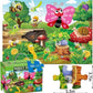 Insect Party Puzzle 35 Pieces Jumbo Floor Puzzle MAS KIDZ