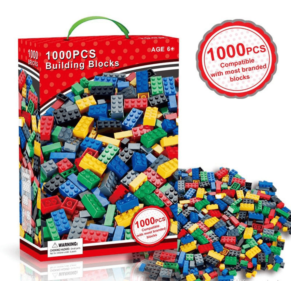 Bricks 1000 Pcs Building Blocks Lego