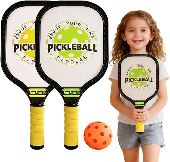 Pickleball Paddle Set for kids 02 Paddles MAS KIDZ
