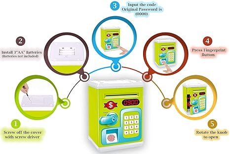 Money Safe WF-3002-Money Safe WF-3002 MAS KIDZ