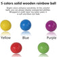 Rainbow Beads Clip Clip Music 24-38 MAS KIDZ