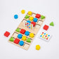 Shape Four Color Battle Wooden