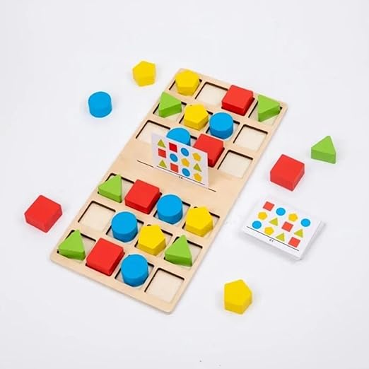 Shape Four Color Battle Wooden