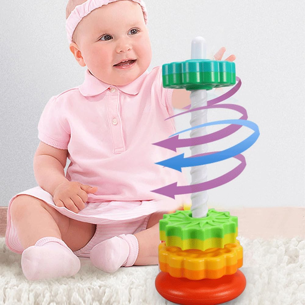 Rainbow Tower Spinning 5 ring 31403