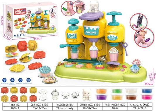 Color Dough Set Icecream Maker