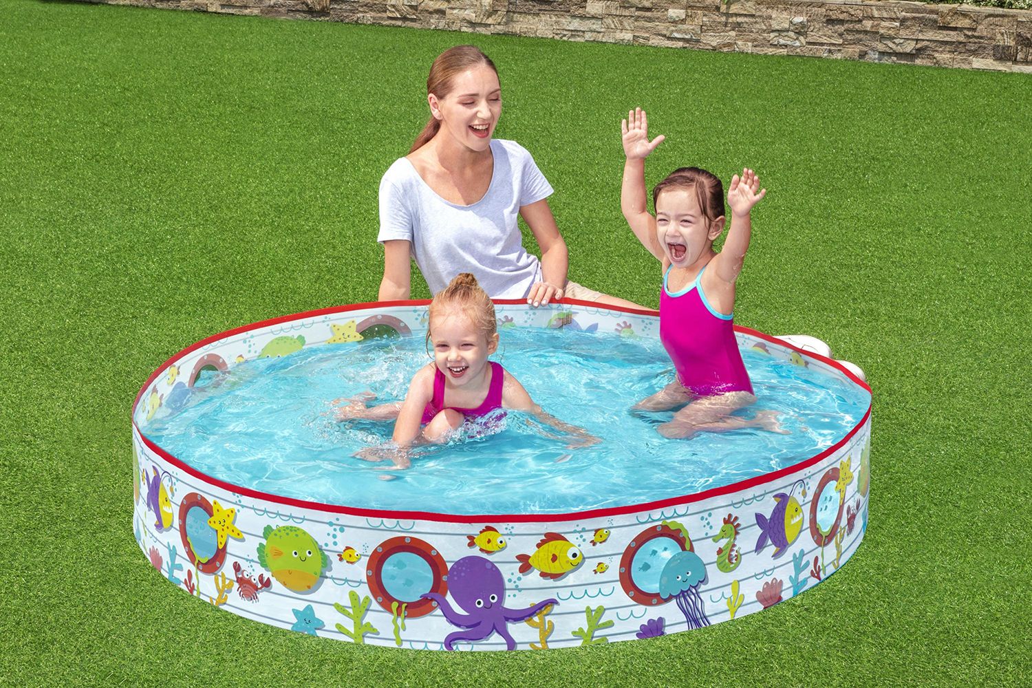 Bestway 5FT Inflatable Pool 55029 MAS KIDZ