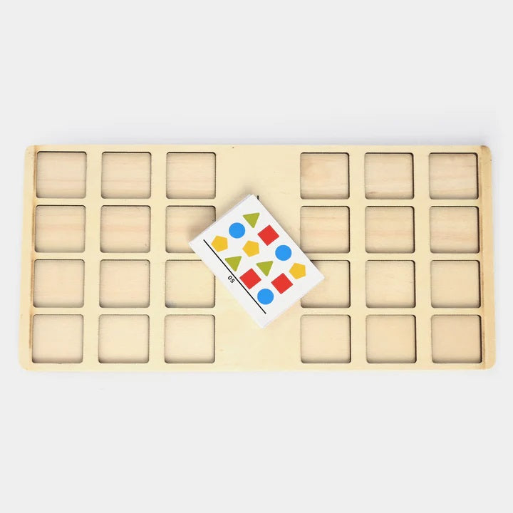 Shape Four Color Battle Wooden
