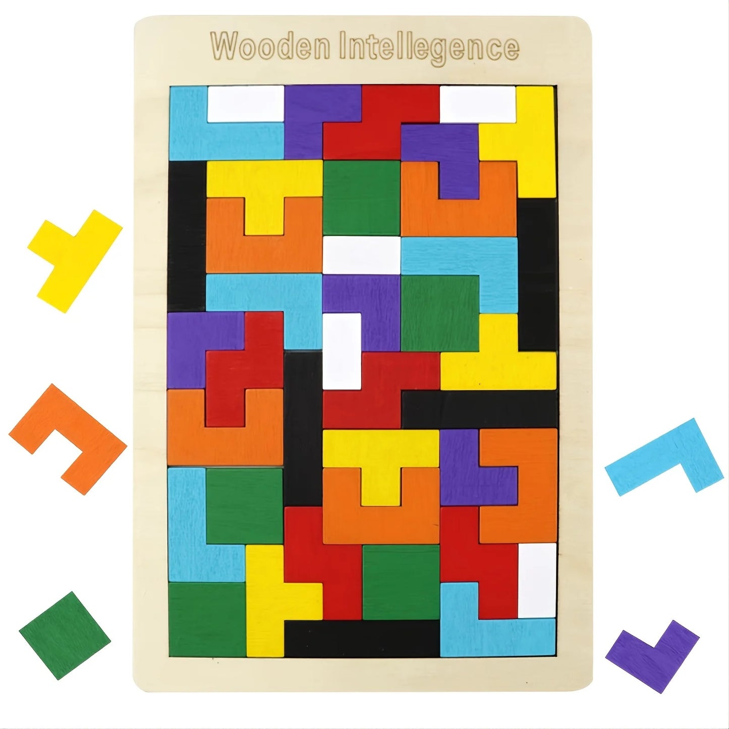 Wood Intelligence 3D Russian Blocks Puzzle