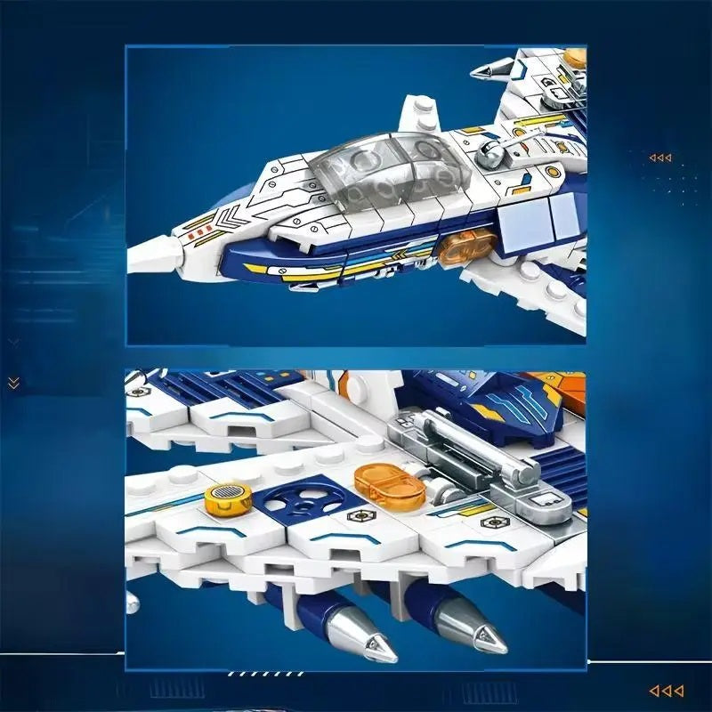 Military Fighter Jet Airplane 41079 MAS KIDZ