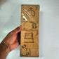 Urdu Stencils alif bai pai and Object Wooden Stencils Se
