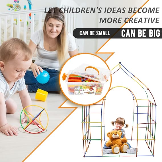 Straw Constructor Toys / Straw Building Blocks Toys