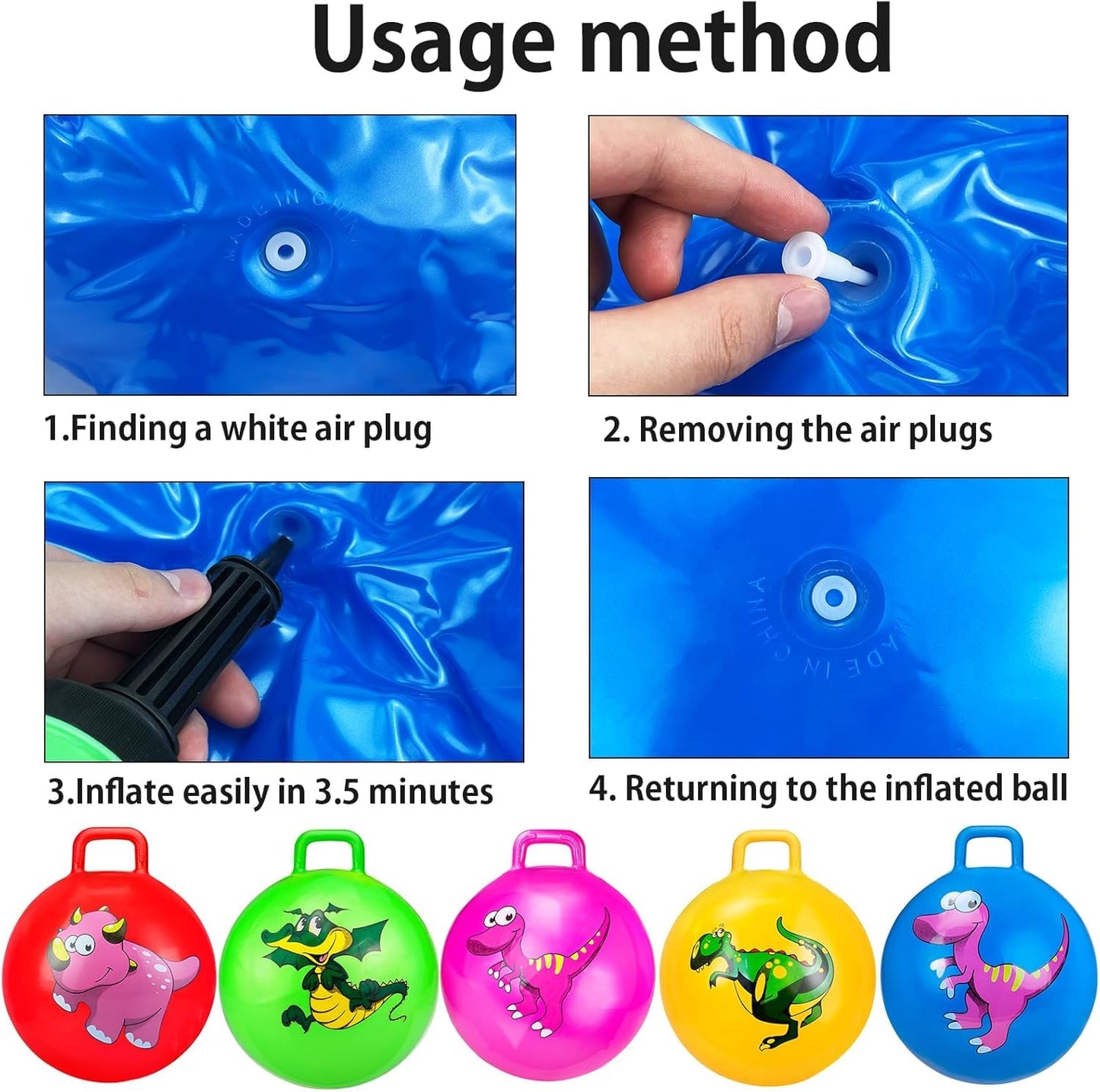 Hopping Ball Small Medium Large