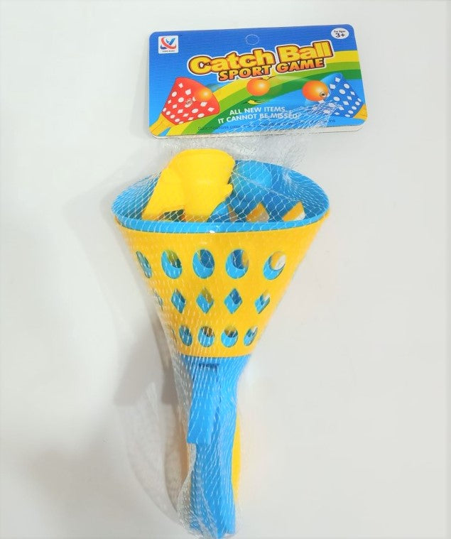 Click & Catch Ball Game for Kids Pop & Catch Ball Launcher Small & Large Size