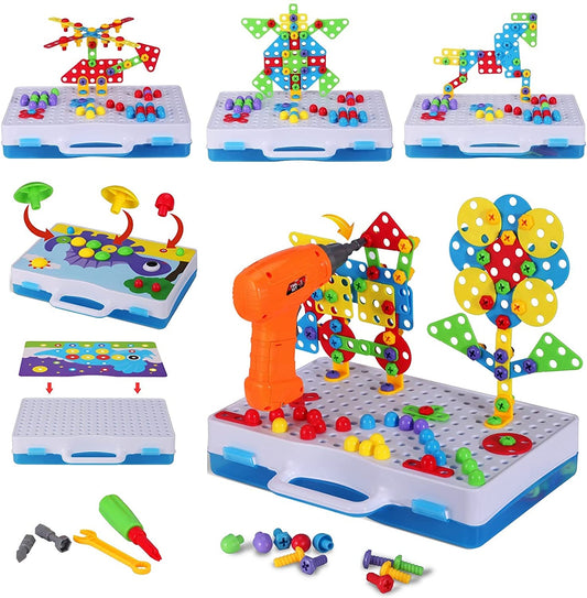 Creative Puzzle Tool Set Drill 616-30 MAS KIDZ