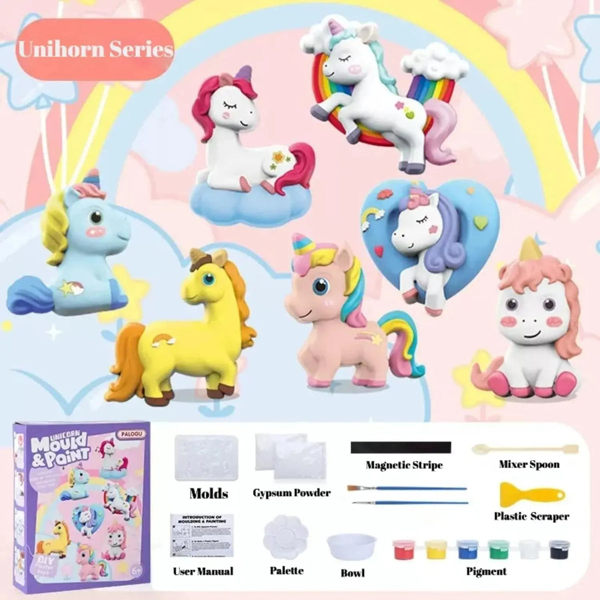 Mould and Paint Unicorn 8544 Maskidz