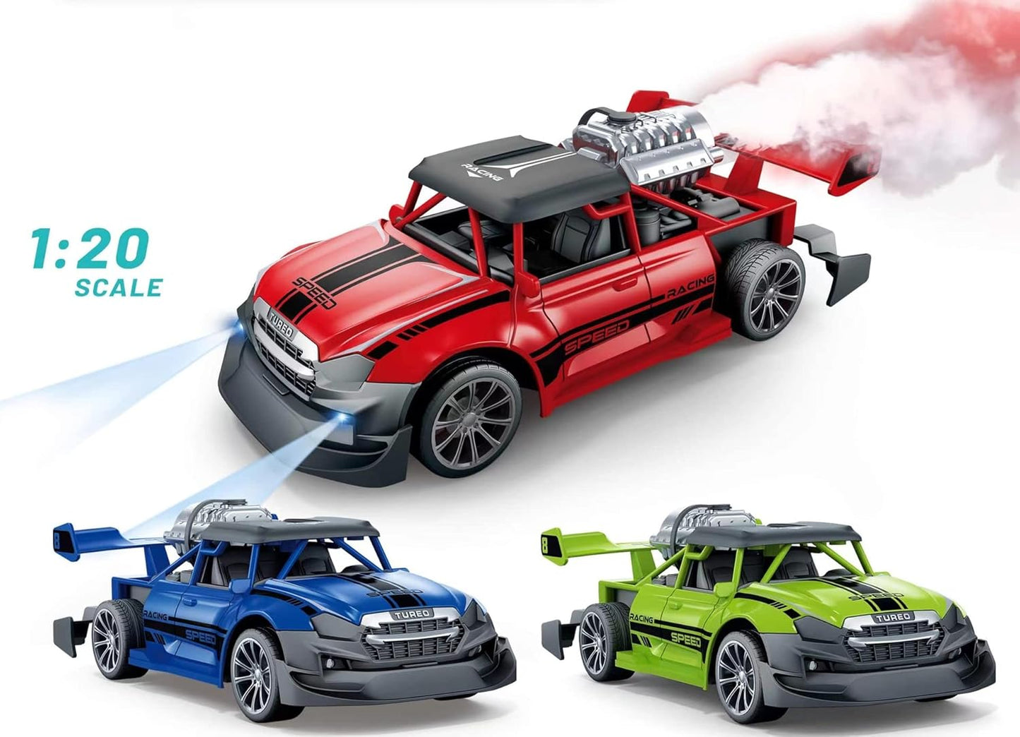 Speed X Stunt Spray Car KMRC KM660-1