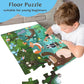 35 Pcs In The Forest Jumbo Floor Puzzle for Kids (Ages 3+) | Educational Large Jigsaw Animal Puzzle Toy for Toddlers MAS KIDZ