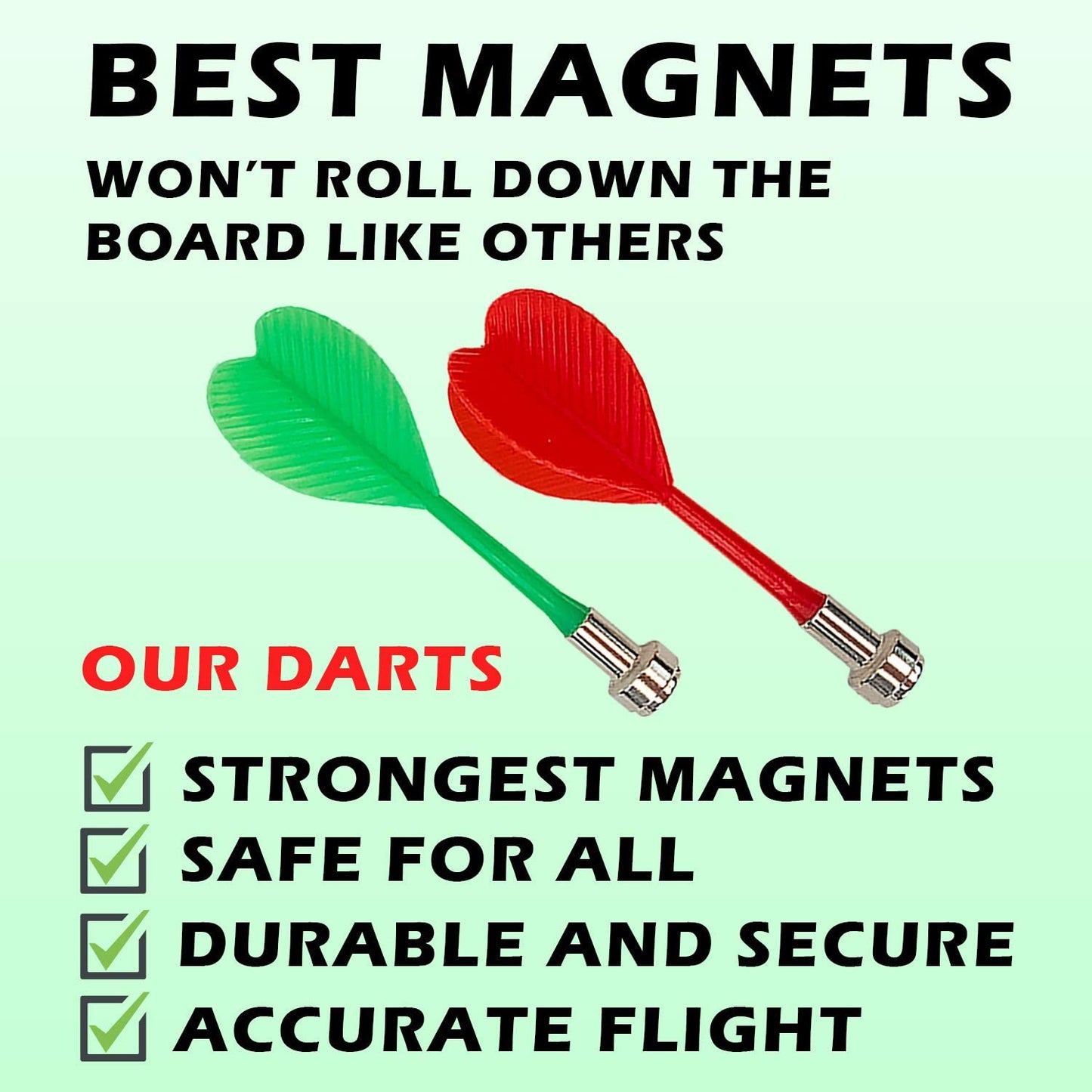 Magnetic Dartboard Size 14"