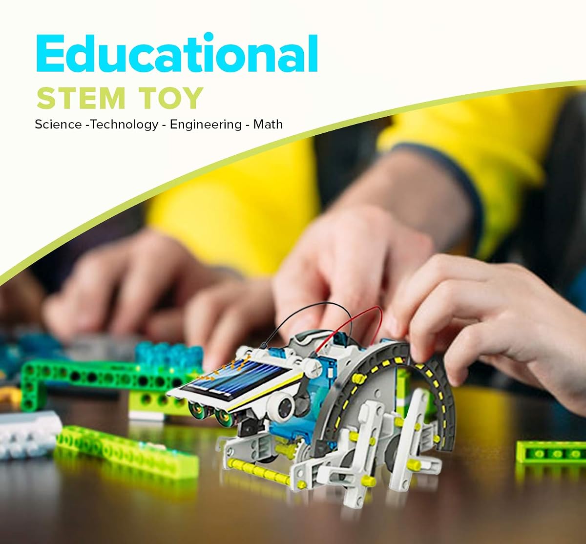 13 in 1 Educational Solar Robot Kit for Kids 2115A