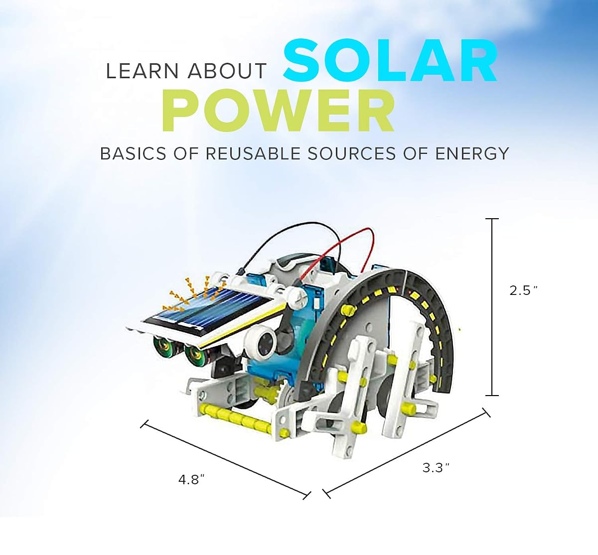 13 in 1 Educational Solar Robot Kit for Kids 2115A
