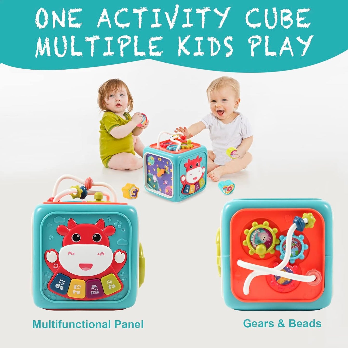 Activity Cube Box 6 in 1 No 688-57