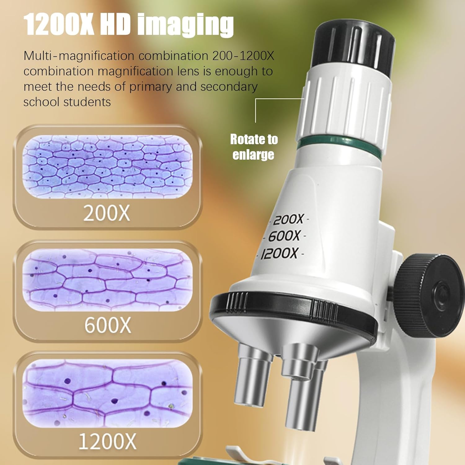 Microscope 1200 Zoom SD661 MAS KIDZ