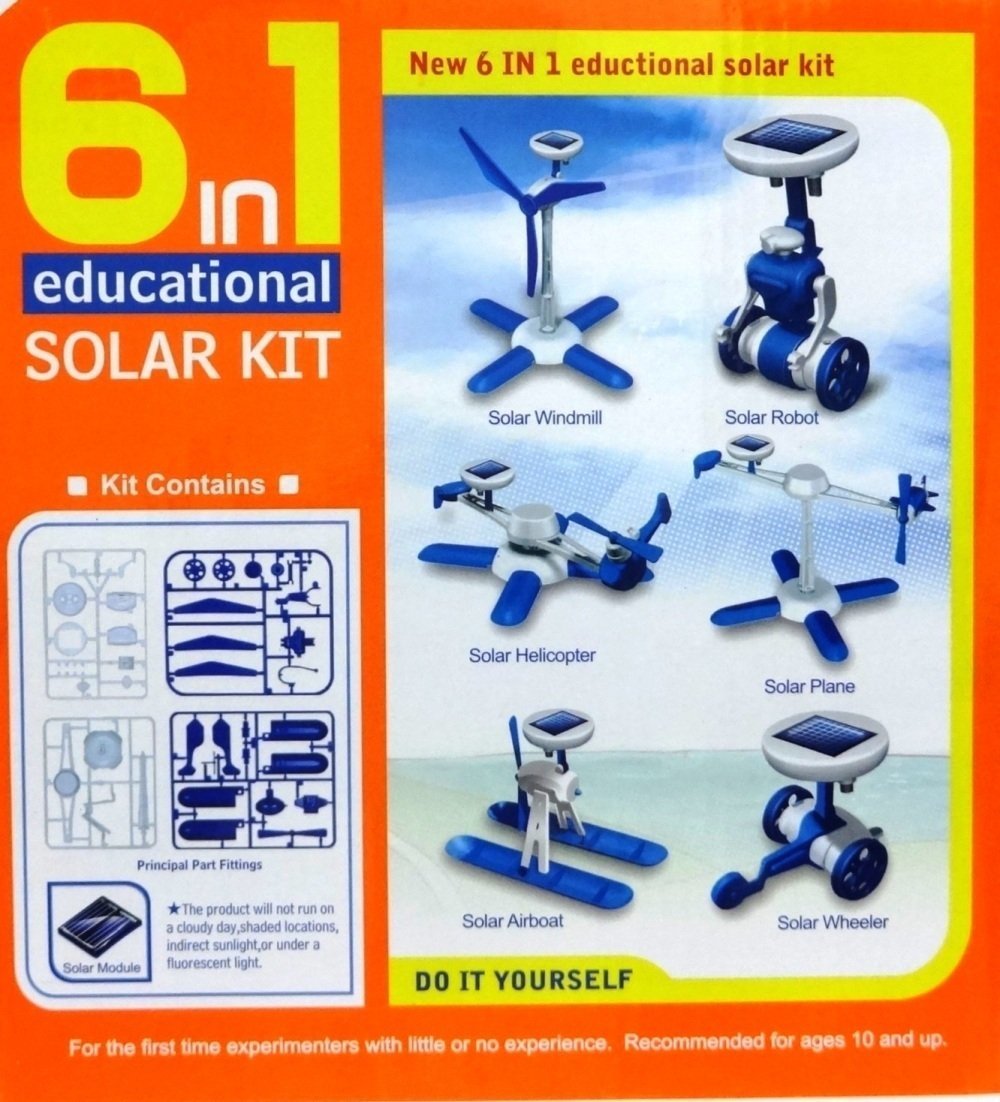 Solar Robot 6in1 Item No 2111