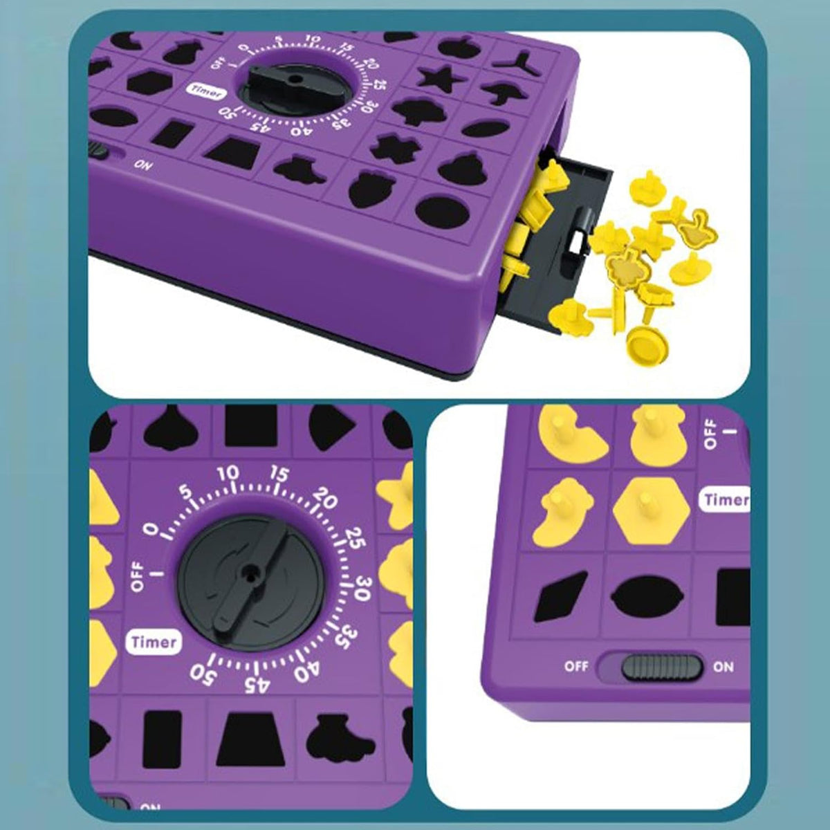 Time Puzzle Shape Matching Game for Kids