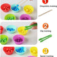 Rainbow Beads Clip Clip Music 24-38 MAS KIDZ