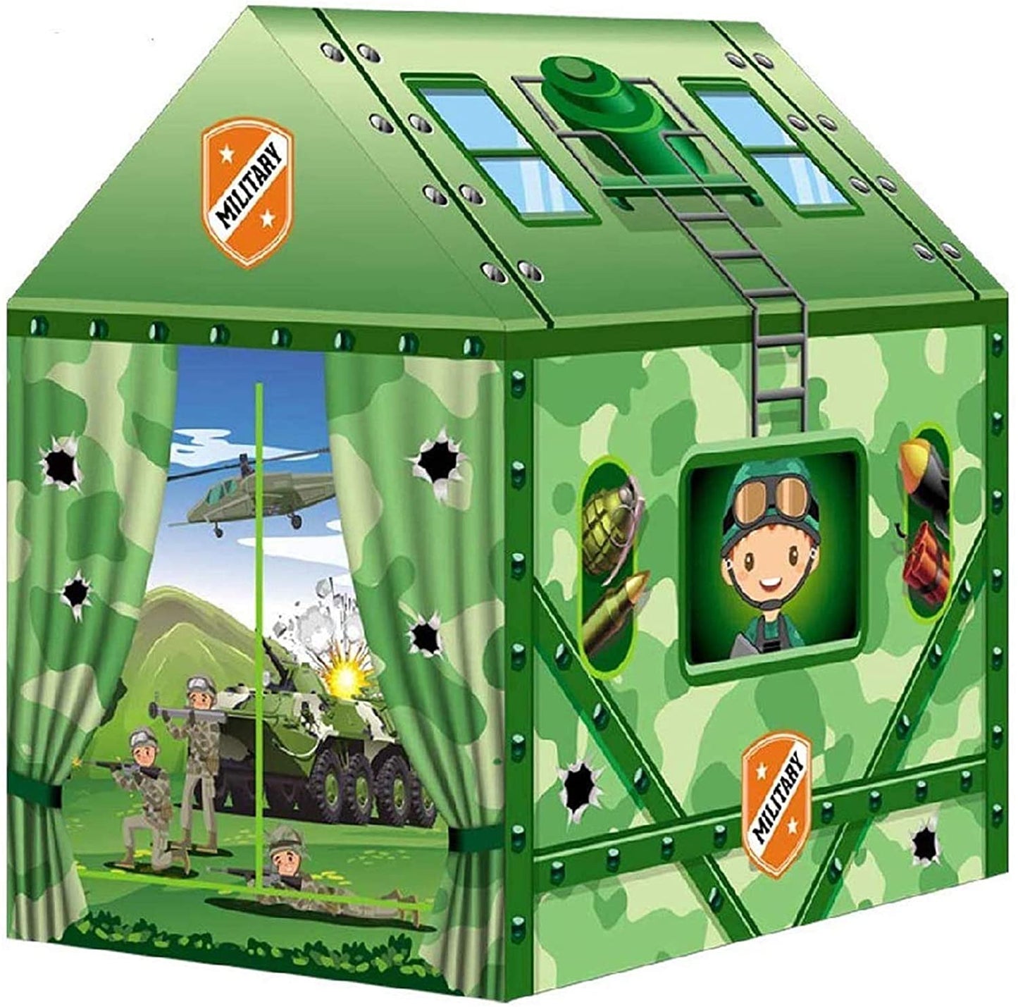 Military House Tent Playhouse